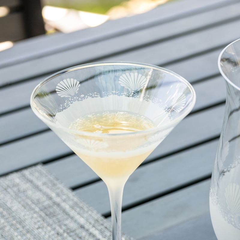 Rolf Sea Shore 7.5 oz Martini Glass