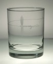 Etched Fly Fishing 13 oz. Double Old Fashioned