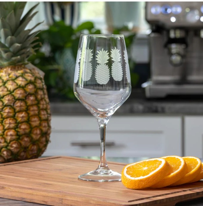 Pineapple 19.5 oz. All Purpose Wine Glass