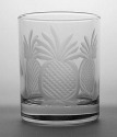 Fresh Pineapple 13 oz Double Old Fashioned Whiskey Glass