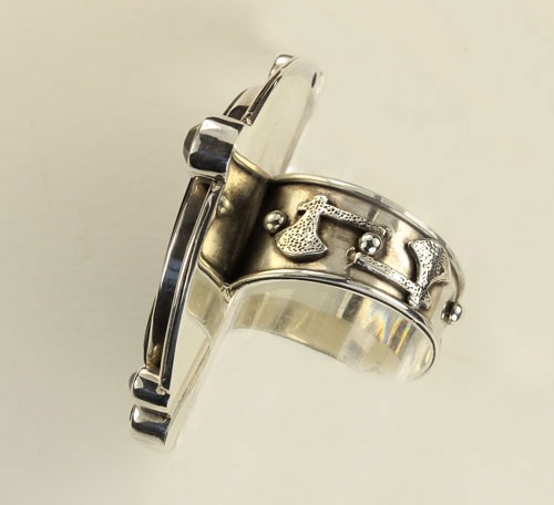 Black Knight Statement Ring