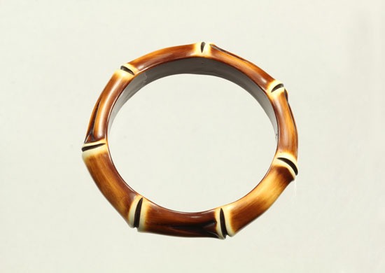Faux Bamboo Bangle