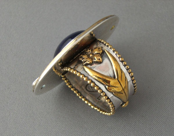 Mars & Valentine Blue Peacock Ring