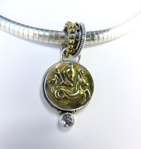 Mars & Valentine Capricorn Pendant 