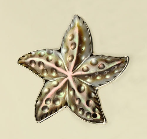 Amy Kahn Russell Mother of Pearl Starfish Ring