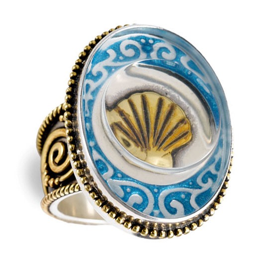 Submarine Sonar Ring--SOLD BUT CAN BE ORDERED