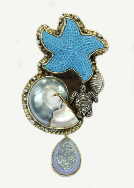 Sanibel Pin-Pendant