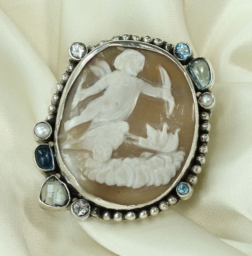 Antique Eros Cameo Ring