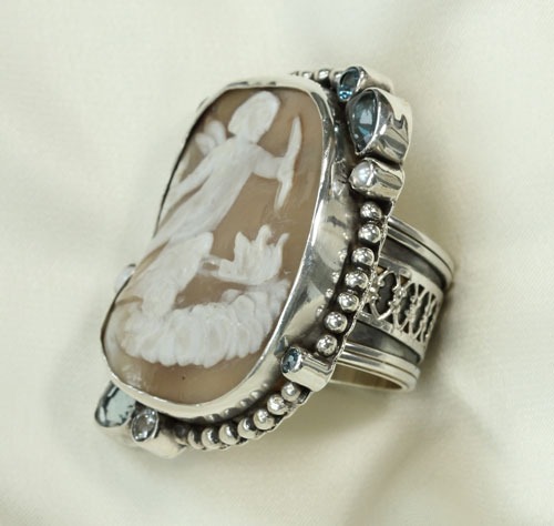 Antique Eros Cameo Ring