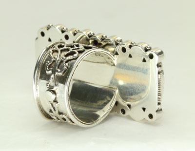 Antique Micro-Mosaic Statement Ring