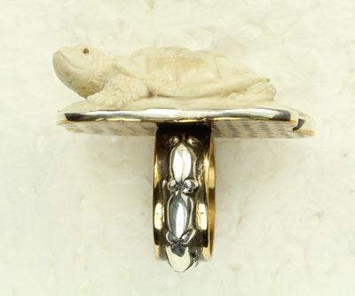 Amy Kahn Russell Natural Shed Antler Ring