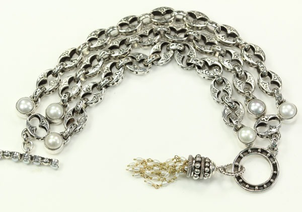 Echo of the Dreamer Sterling Silver Links Bracelet