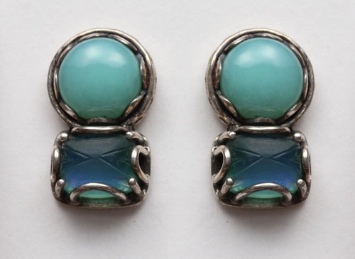 Amy Kahn Russell Chrysoprase Post Earrings
