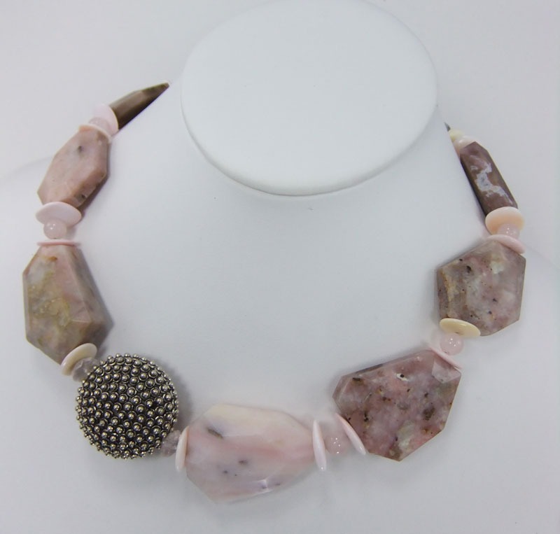 Amy Kahn Russell Sterling Silver  Post Earrings--MATCHING NECKLACE