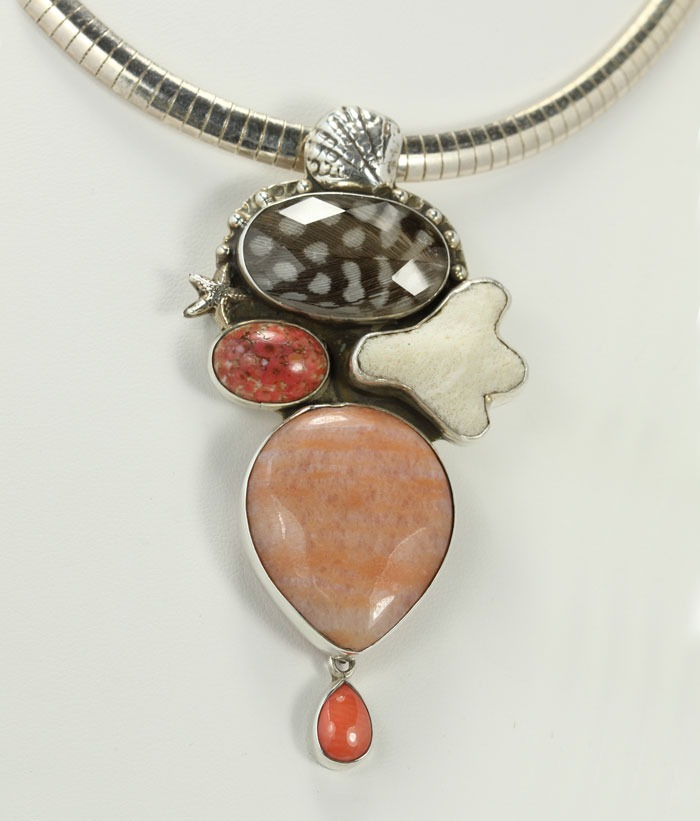 Bermuda Sea Life Pin-Pendant