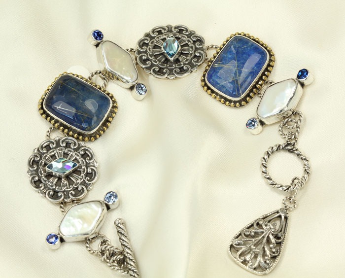Kyanite Amaretto Bracelet