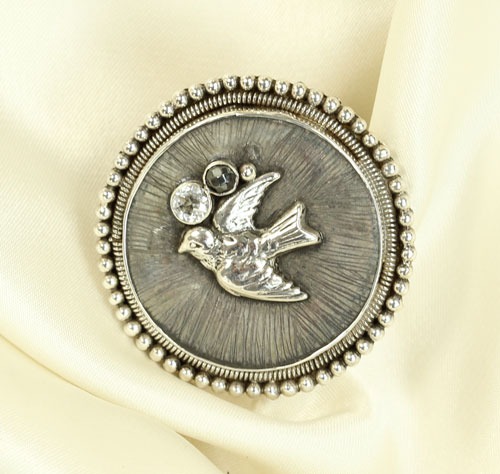 Bird in Flight Statement Ring