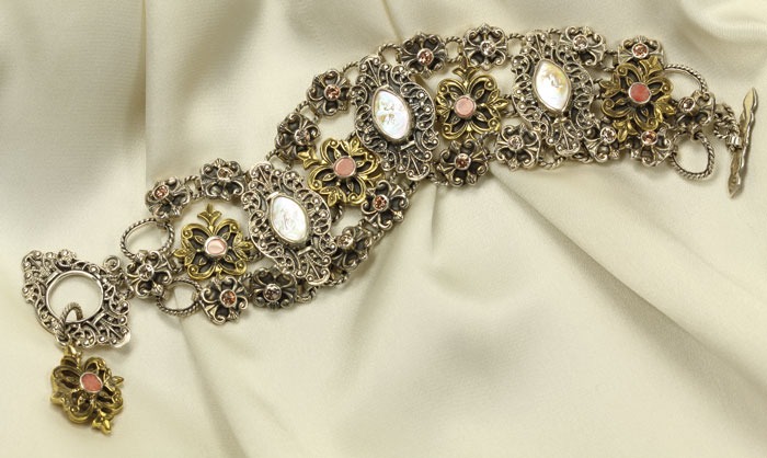 Floral Filigree Bracelet