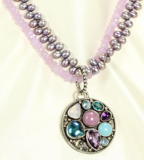 Gemstone Pendant Necklace