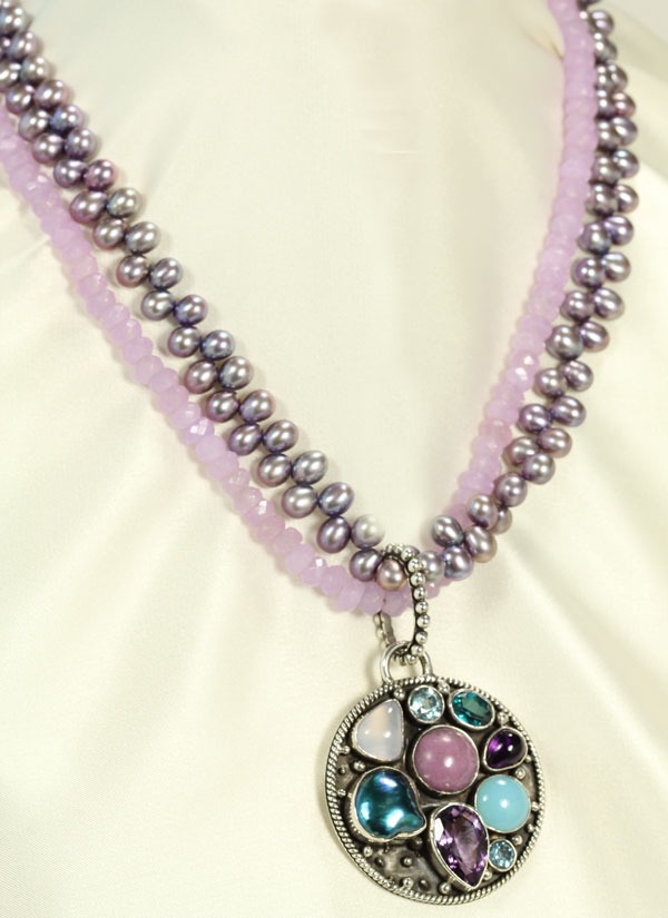 Gemstone Pendant Necklace