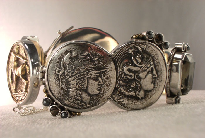 Mars & Valentine Greek Equestrian "Cuff" Bracelet