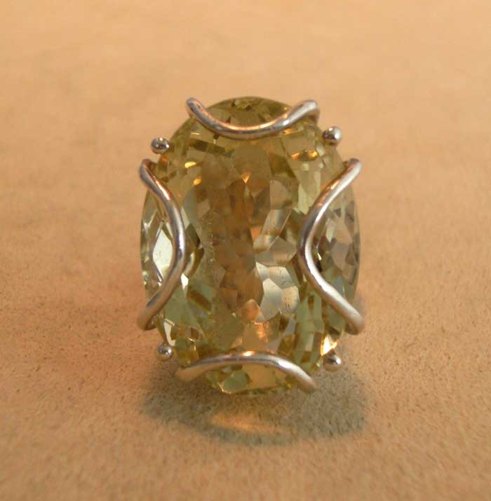 Amy Kahn Russell Lemon Meringue Statement Ring--ONE OF A KIND