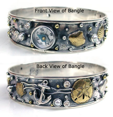 Botticelli Bangle with Compass--REGULAR PRICE $350.00