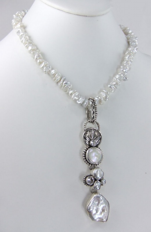 Ice Crystal Post Dangle Earrings