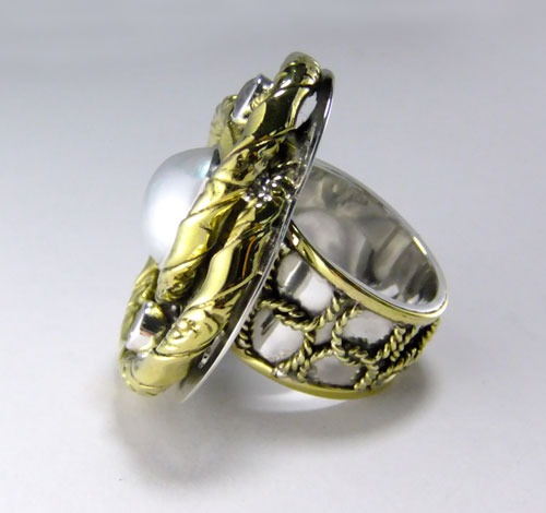 Mars & Valentine Eternity Love Knot Statement Ring--LAST ONE--ORIGINALLY $265.00