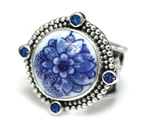 Mars & Valentine Aegean Ambrosia Statement Ring--ORIGINALLY $185.00