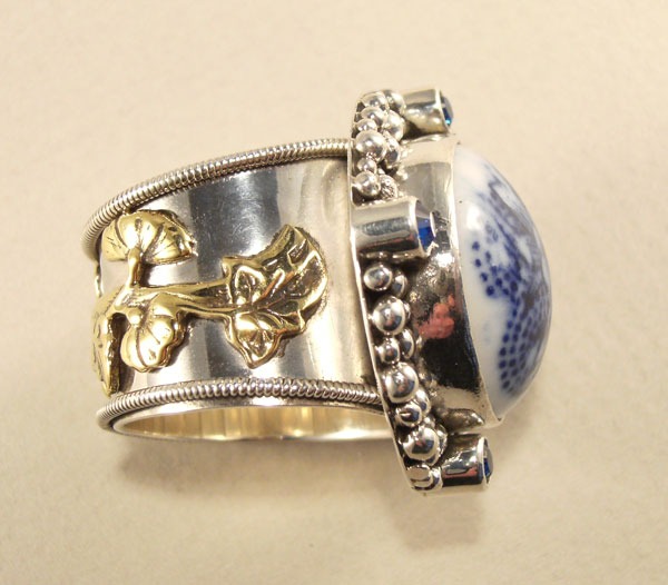 Mars & Valentine Aegean Ambrosia Statement Ring--ORIGINALLY $185.00