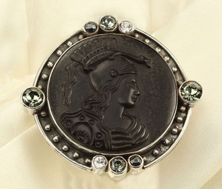 Mars & Valentine Black Knight Statement Ring