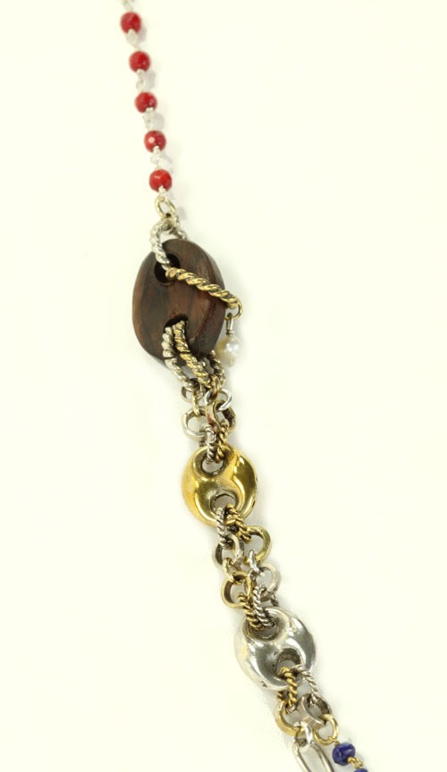 Mars & Valentine Long Endless Nautical Necklace