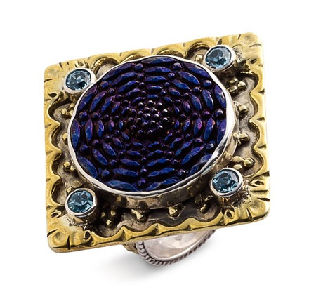 Mars & Valentine Twilight Mystery Large Statement Ring