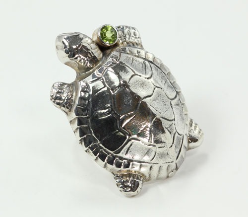 Sterling Silver Turtle Ring--REGULAR PRICE $310.00