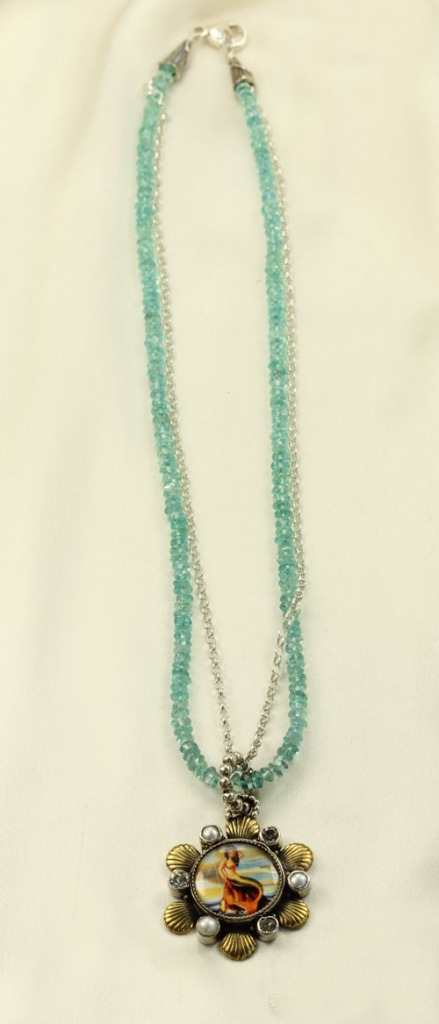 Mars & Valentine Mermaid Pendant Necklace