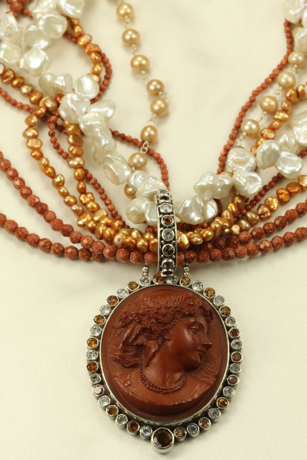 Vintage Cameo Necklace