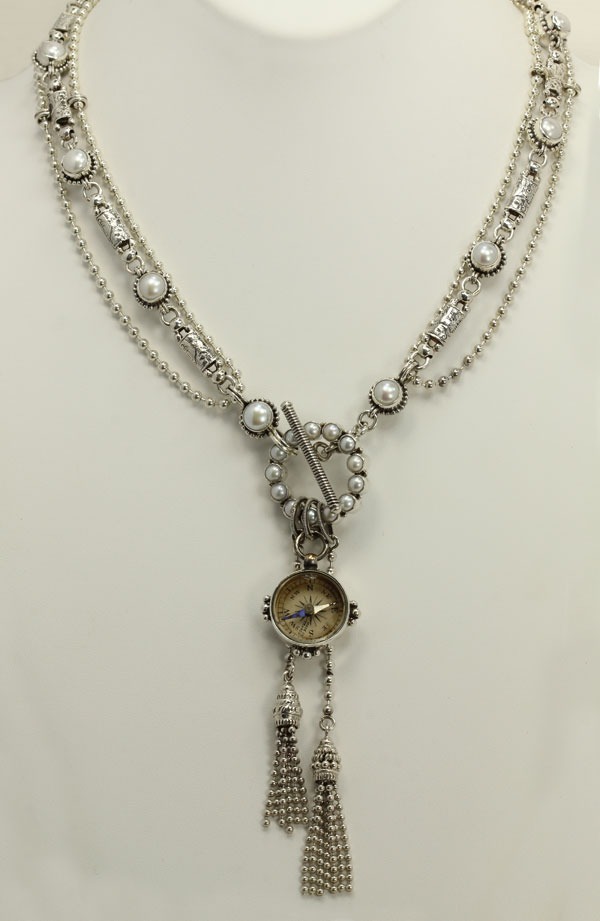 Mars & Valentine Antique Victorian Compass Collar