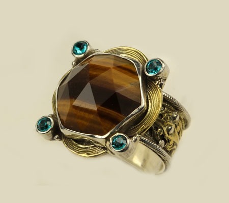 Heaven & Earth Erosion Ring--ORIGINALLY $116.00