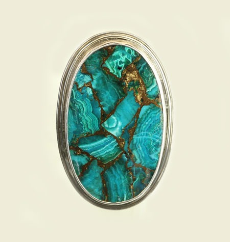 ECHO OF THE DREAMER Turquoise with Copper Matrix--ORIGINALLY $235.00--NOW 25% OFF