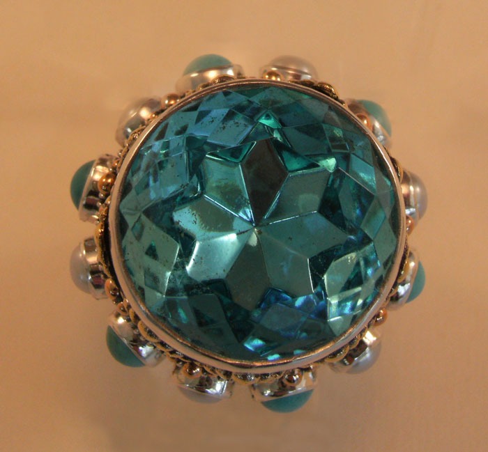 Mars & Valentine Blue Nile Drama Ring (REDUCED--FORMERLY $278.00)