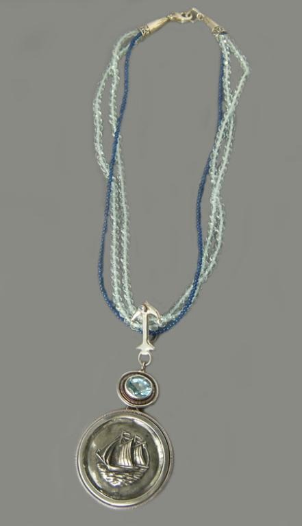 Mars & Valentine Schooner Necklace