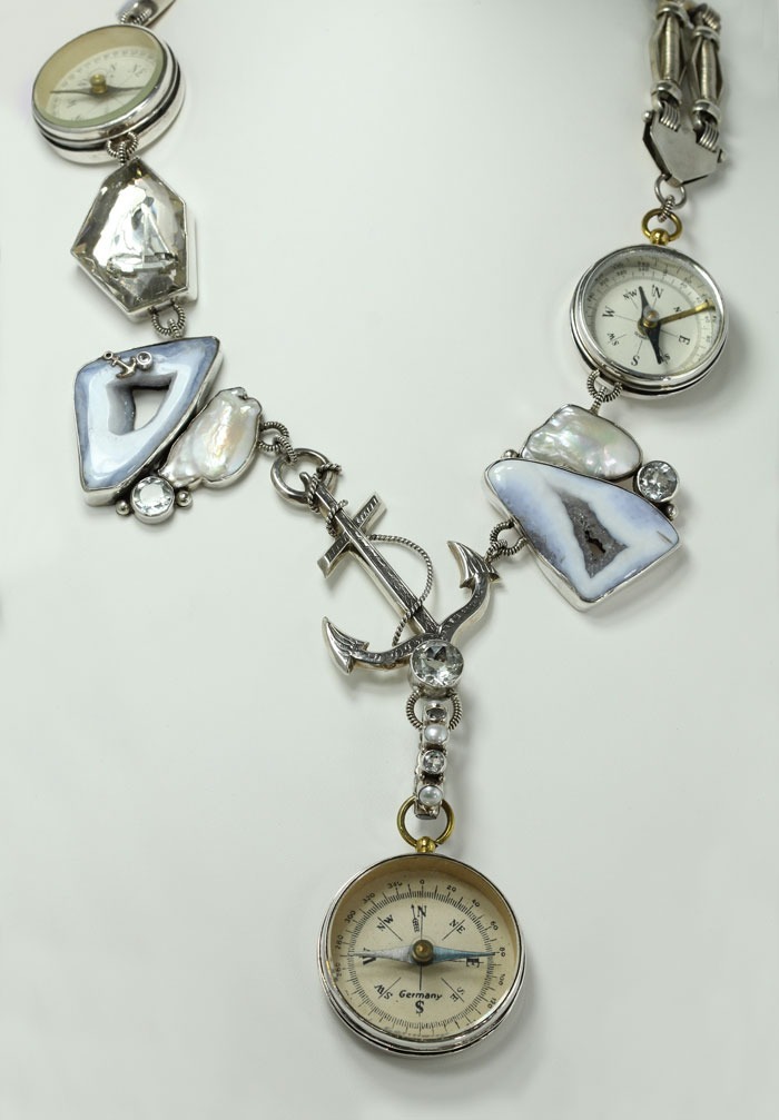 Antique Triple Compass Collar