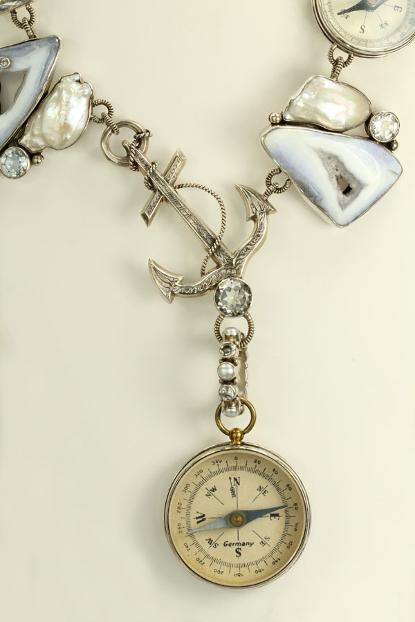 Antique Triple Compass Collar