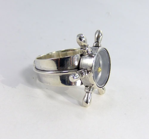 Vintage Petite Compass Ring--TWO SIZES--LAST PRICE WAS $188.00