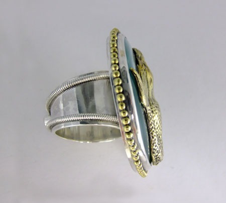 Mars & Valentine Submarine Mermaid Ring