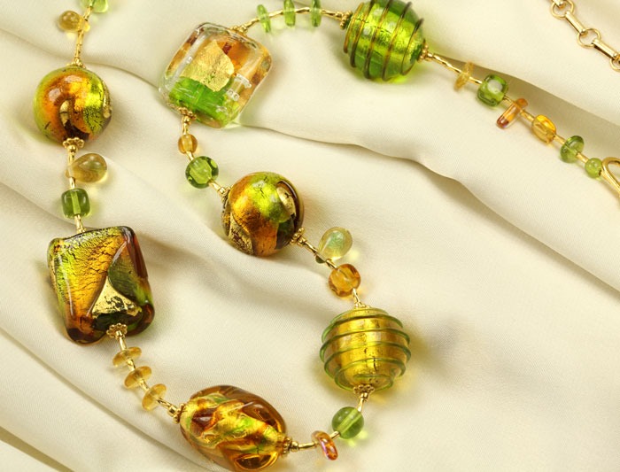 MARCO POLO Venetian Glass Necklace