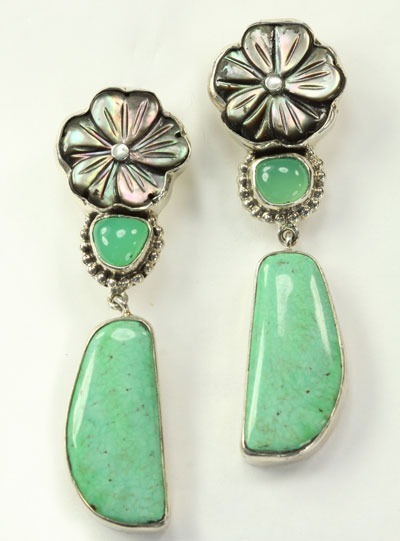Echo of the Dreamer Green Turquoise Bracelet