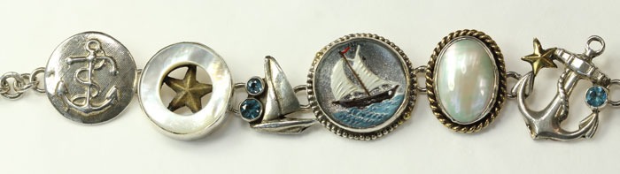Mars & Valentine Sailing on the Sea Bracelet