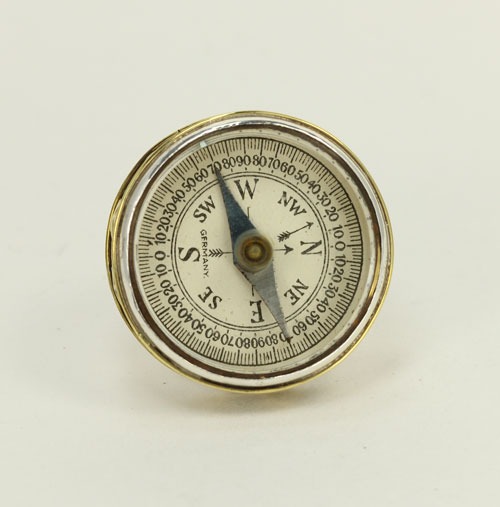 Mars & Valentine Antique Compass Statement Ring